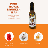 SunBlazin Port Royal Drunken Jerk Hot Sauce 5 OZ.